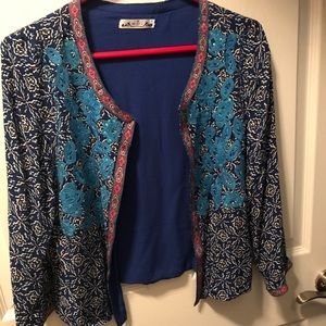 Embroidered summer jacket